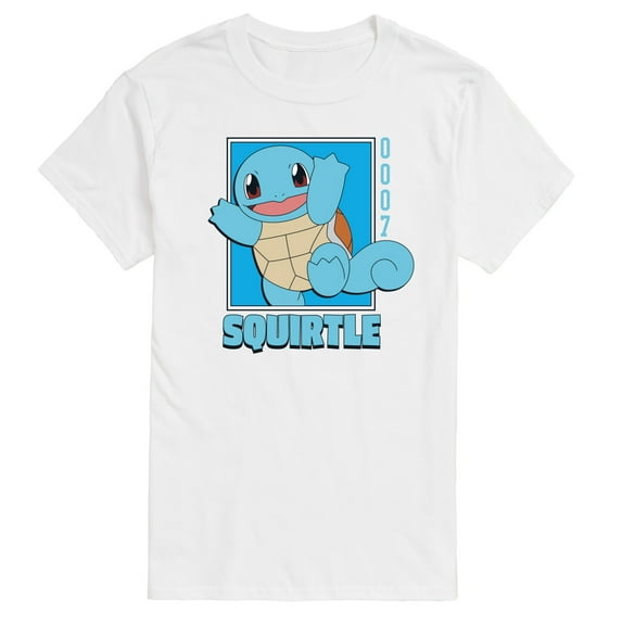 Pokémon - Squirtle Pokedex - Men's Short Sleeve Graphic T-Shirt