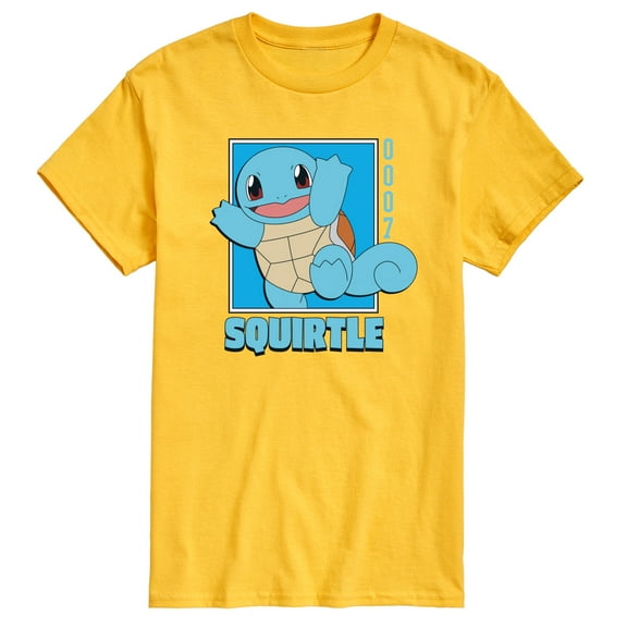 Pokémon - Squirtle Pokedex - Men's Short Sleeve Graphic T-Shirt
