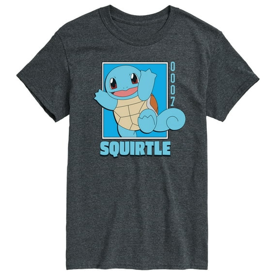 Pokémon - Squirtle Pokedex - Men's Short Sleeve Graphic T-Shirt