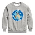 thumbnail image 1 of Pokémon - Squirtle Snowflake - Youth Crew Fleece Sweatshirt, 1 of 5
