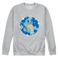 thumbnail image 1 of Pokémon - Squirtle Snowflake Pattern - Men's Crew Fleece Sweatshirt, 1 of 5