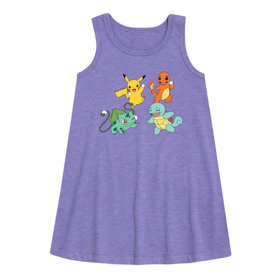 Pokémon - Stantler Art - Youth Girls A-line Dress
