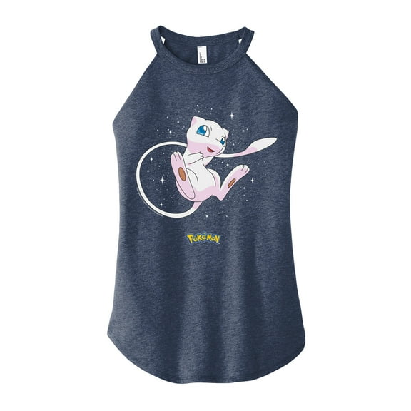 Pokémon - Starry Mew - Juniors High Neck Tank Top