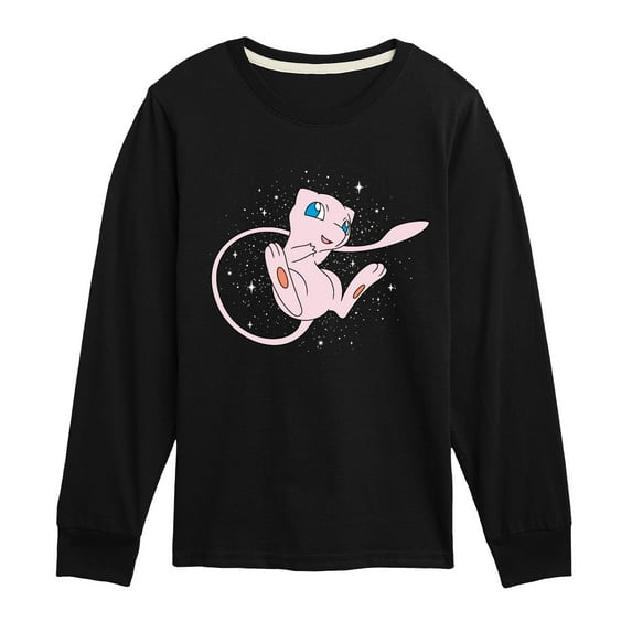 Pokémon - Starry Mew - Youth Long Sleeve Graphic T-Shirt