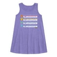 thumbnail image 1 of Pokémon - Starter Pokémon Logo - Youth Girls A-line Dress, 1 of 4