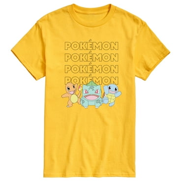 Pokémon - Starter Trio Pastel - Men's Short Sleeve Graphic T-Shirt