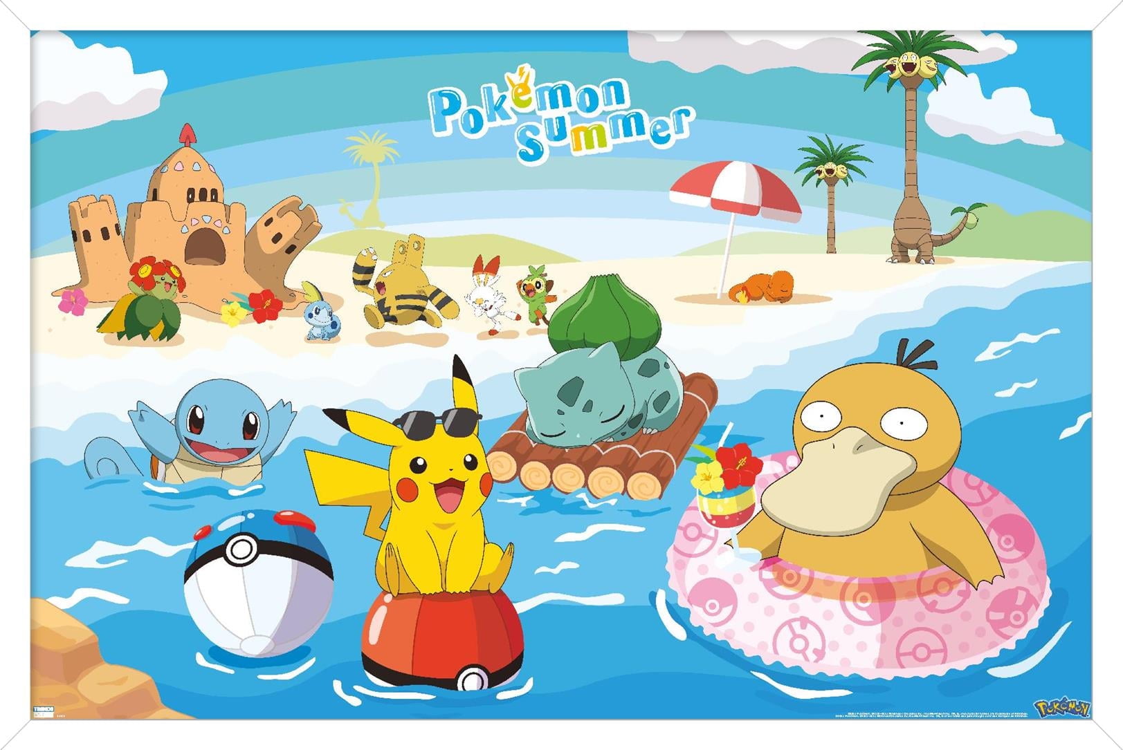 Pokemon - Summer Wall Poster, 14.725