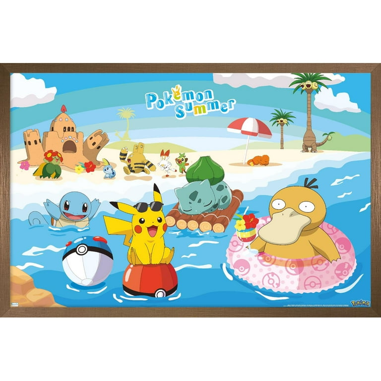 Official Pokemon Gotta Catch 'Em All! Poster - 35.8 x 24.2 inches / 91 x  61.5 cm - Shipped Rolled Up - Pokemon Poster - Cool Posters - Art Poster 