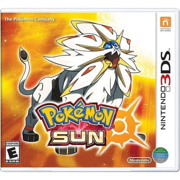 Restored Pokémon Sun Nintendo 3DS Catalog