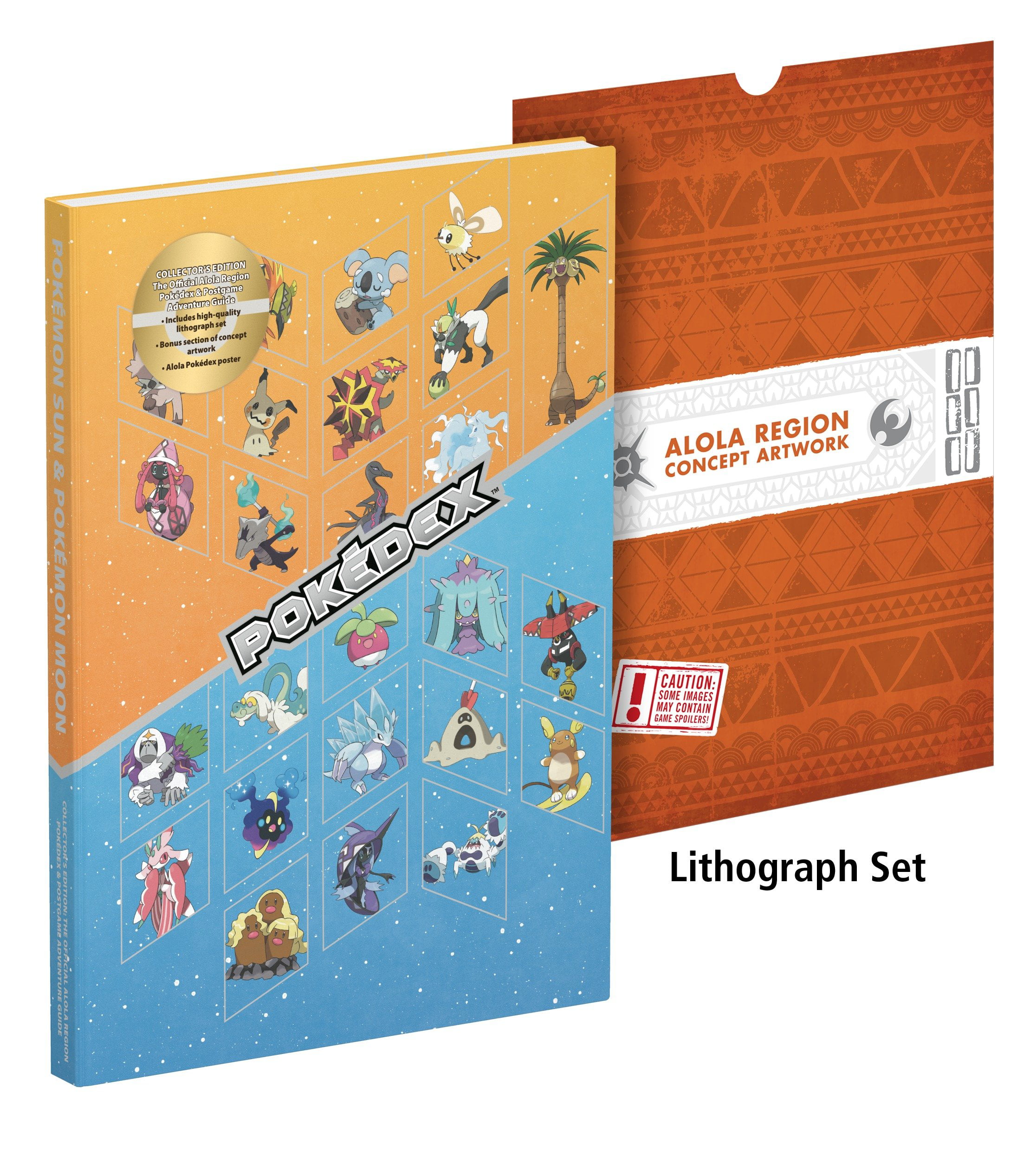 Pokémon Sun and Pokémon Moon: The Official Alola Region Collector's Edition  Pokédex & Postgame Adventure Guide, 9780744018141, Hardcover, Collectors 