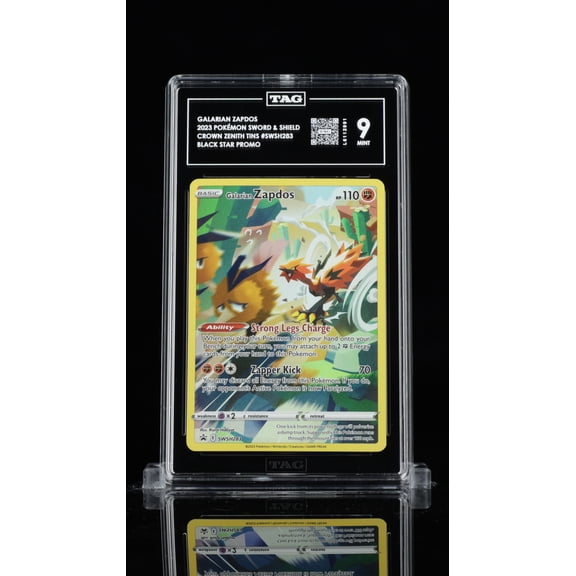 Pokmon Sword & Shield Black Star Promos Galarian Zapdos TAG 9 #SWSH283