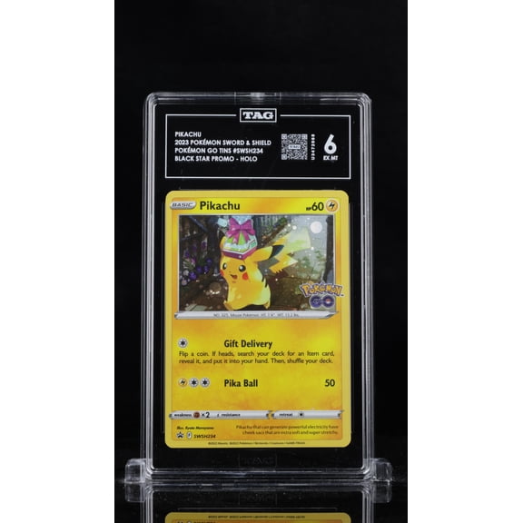 Pokmon Sword & Shield Black Star Promos Pikachu TAG 6 #SWSH234
