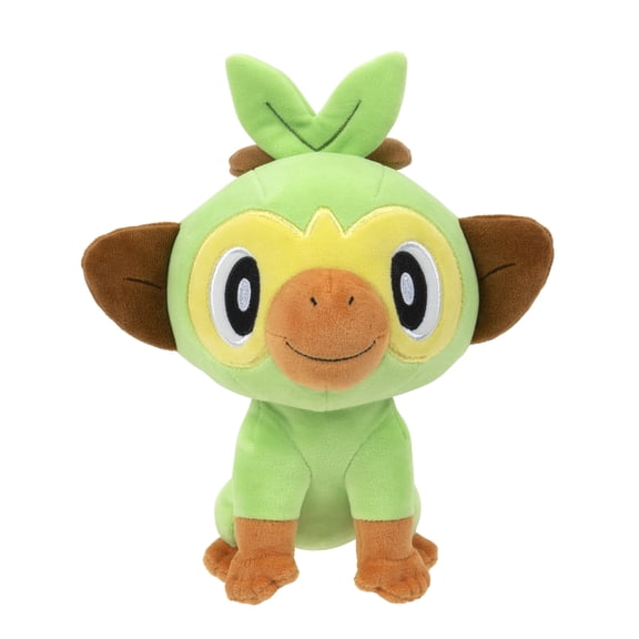 Pokemon Grookey Plush - 8-inch Pokemon Plush - Authentic Details - Toys for Kids