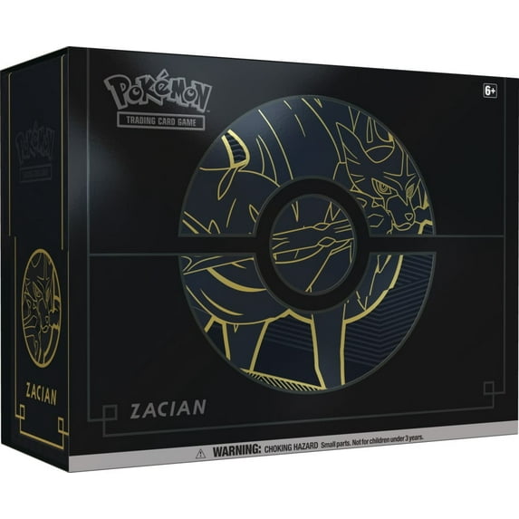 Pokémon Sword & Shield - Zacian Elite Trainer Box Trading Card Game
