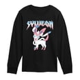 thumbnail image 1 of Pokémon - Sylveon Metal - Youth Boys Long Sleeve Graphic T-Shirt, 1 of 4