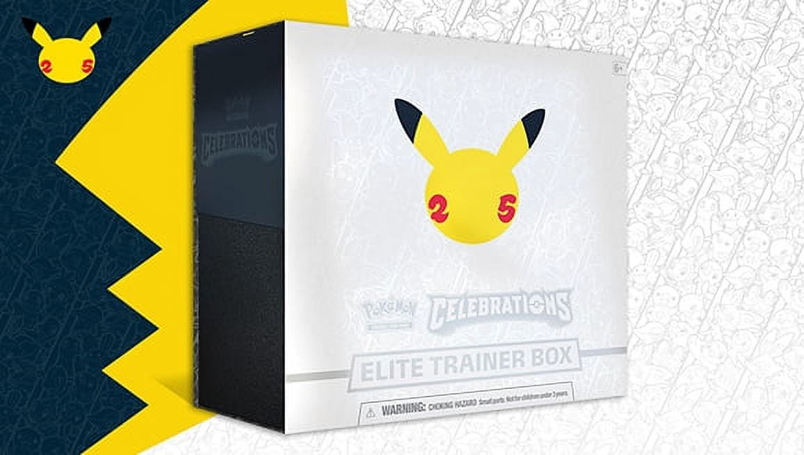Pokemon TCG: Celebrations Elite Trainer Box [Card Game, 2 Players]