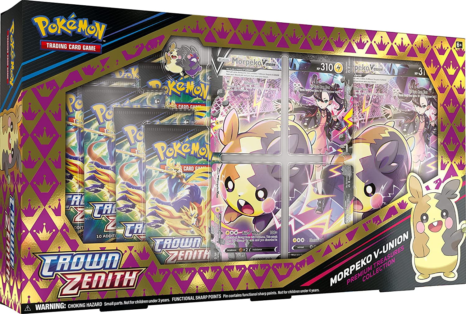 Pokmon TCG: Crown Zenith Premium Playmat CollectionMorpeko V-Union
