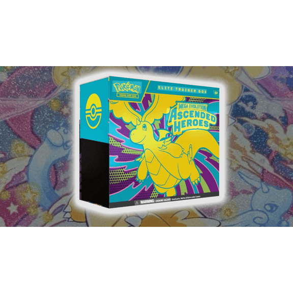Pokmon TCG: Mega Evolution - Ascended Heroes Elite Trainer Box! (ETB)