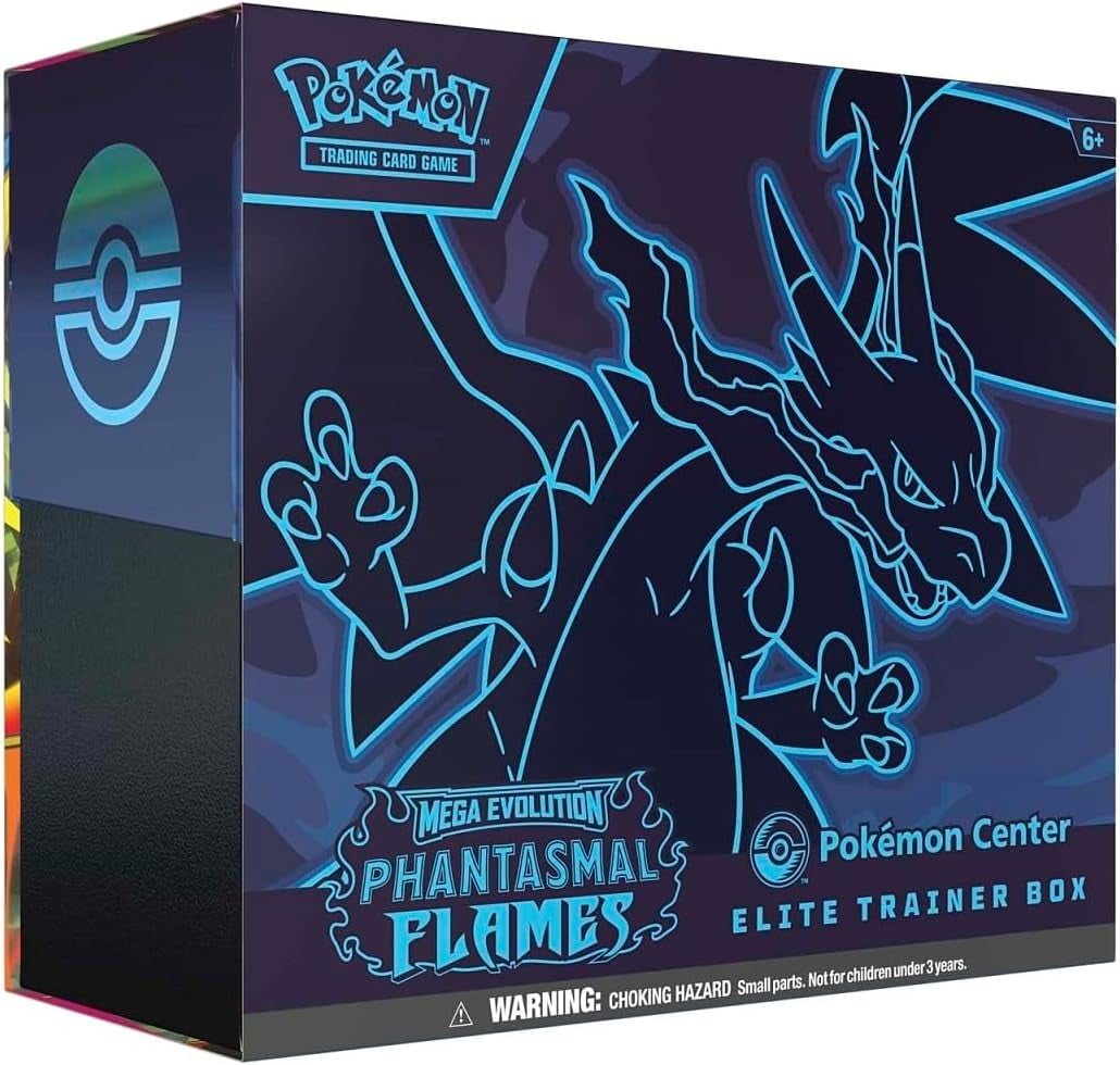 ポケモンカード 海外版BOX Phantasmal MEGA EVOLUTION Pokemon TCG: Mega Evolution-Phantasmal Flames Pokémon Center Elite