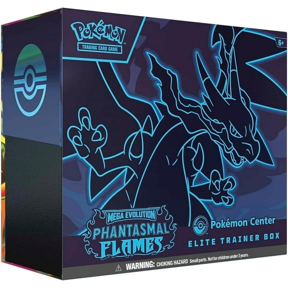 Pokemon TCG: Mega Evolution-Phantasmal Flames Pokmon Center Elite Trainer Box