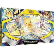 Pokémon TCG: Pikachu-GX & Eevee-GX Special Collection- 1 foil promo card featuring Pikachu-GX & Pikachu | 1 full-art foil promo card featuring Eevee-GX