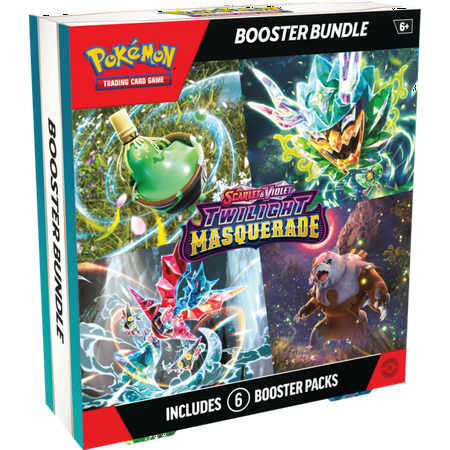 Pokémon TCG: Scarlet & Violet 6: Twilight Masquerade: Booster Bundle