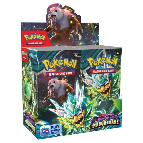 Pokmon TCG: Scarlet & Violet 6: Twilight Masquerade: Booster Display