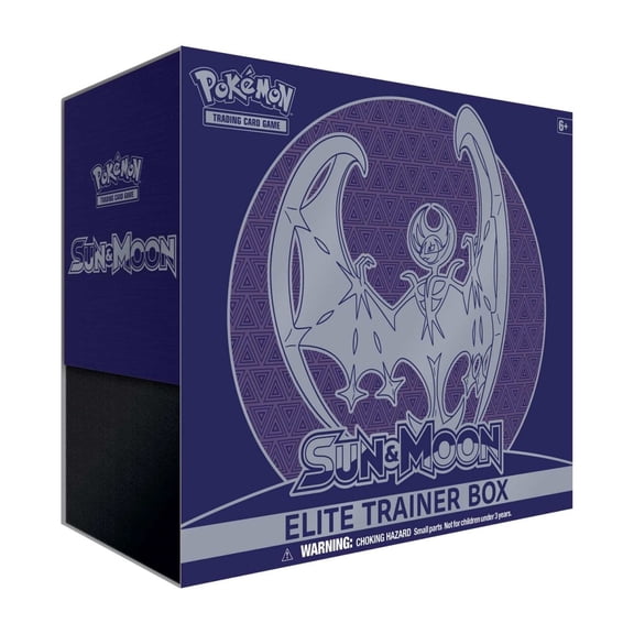 Pokmon TCG: Sun & Moon Elite Trainer Box Lunala Edition (8 Booster Packs, Sleeves, Markers & More)