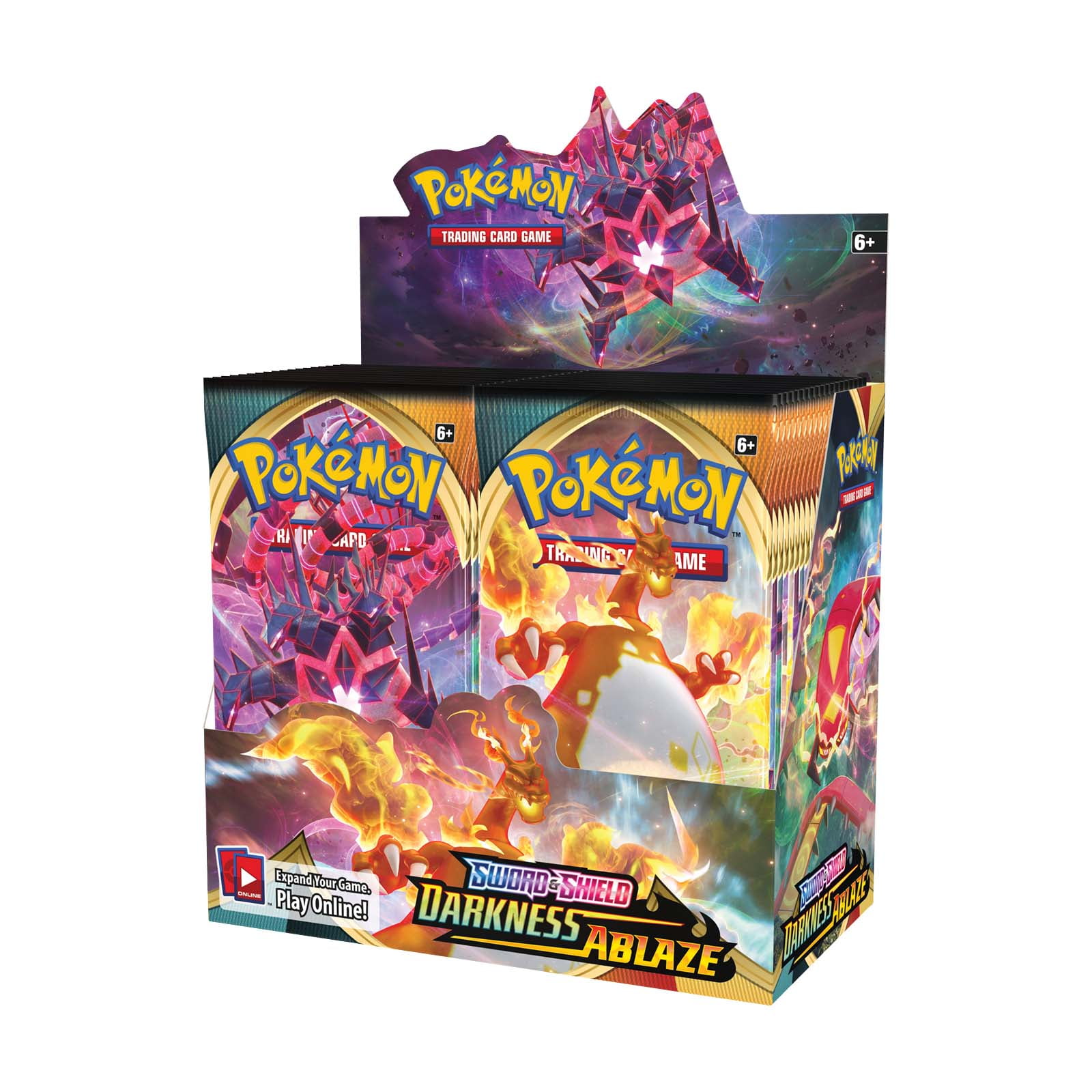 dekorere dilemma erosion Pokémon TCG: Sword & Shield Darkness Ablaze Booster Box, 36 Booster Packs  (174-81712) - Walmart.com
