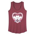 thumbnail image 1 of Pokémon - Tandemaus Coquette - Women's Racerback Graphic Tank, 1 of 3