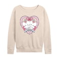 thumbnail image 1 of Pokémon - Tandemaus Coquette - Women's French Terry Long Sleeve Pullover, 1 of 4