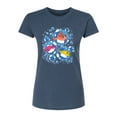thumbnail image 1 of Pokémon - Tatsugiri Bubbles - Juniors Fitted Graphic T-Shirt, 1 of 4