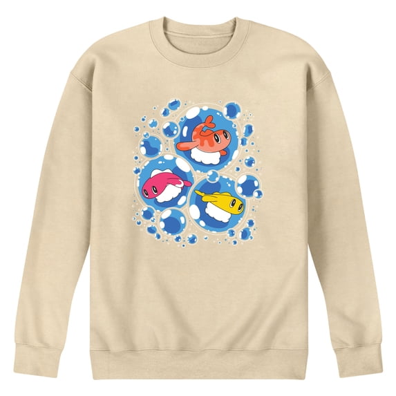Pokémon - Tatsugiri Bubbles - Men's Crew Fleece Sweatshirt