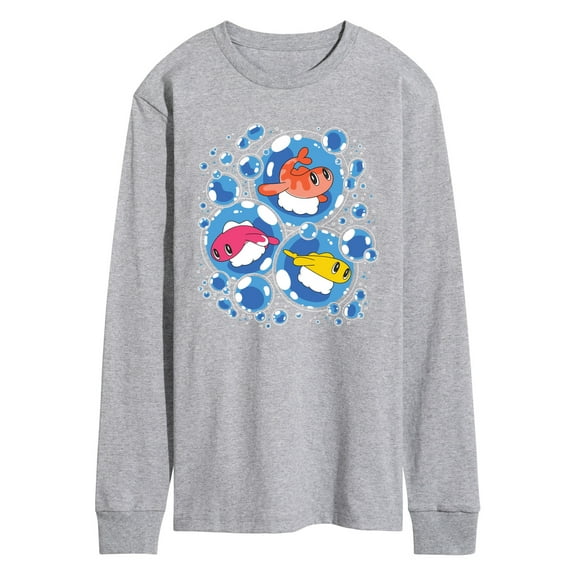 Pokémon - Tatsugiri Bubbles - Men's Long Sleeve Graphic T-Shirt