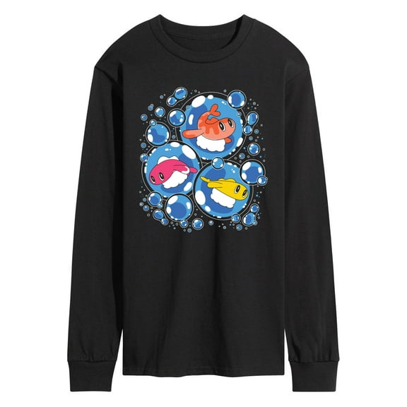 Pokémon - Tatsugiri Bubbles - Men's Long Sleeve Graphic T-Shirt