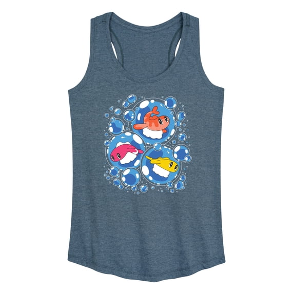 Pokémon - Tatsugiri Bubbles - Women's Any Way Short Sleeve Graphic Dress