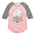 thumbnail image 1 of Pokémon - Team Magikarp - Girls Raglan Graphic T-Shirt, 1 of 5