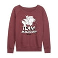 thumbnail image 1 of Pokémon - Team Magikarp - Women's Lightweight French Terry Long Sleeve Shirt, 1 of 5