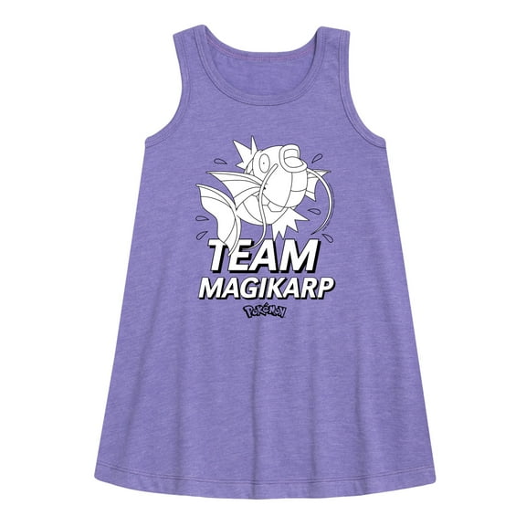 Pokémon - Team Magikarp - Youth Girls A-line Dress
