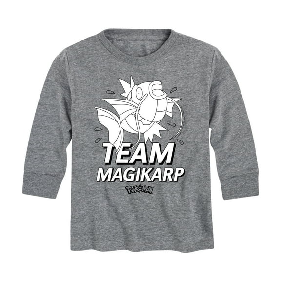 Pokémon - Team Magikarp - Youth Long Sleeve Graphic T- Shirt