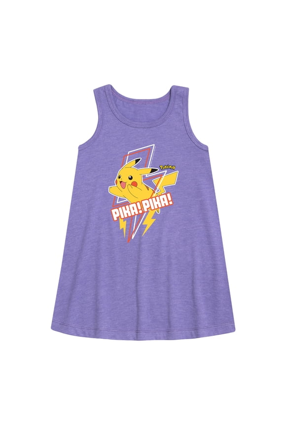 Pokémon - Team Pikachu - Youth Girls A-line Dress
