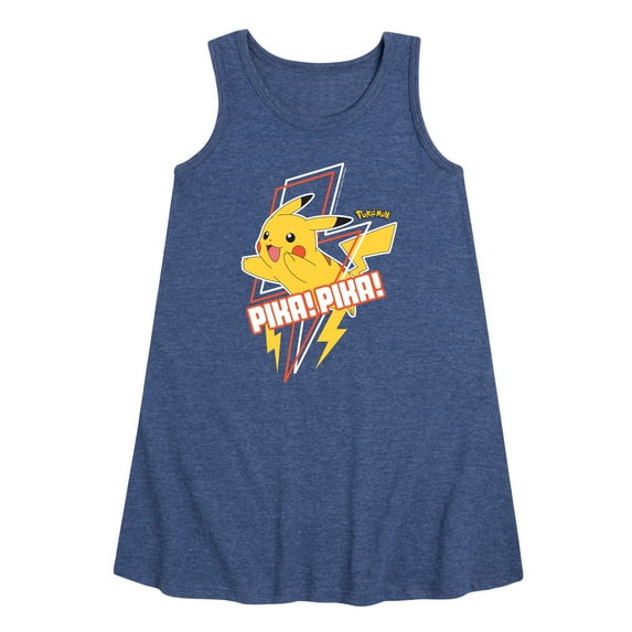 Pokémon - Team Pikachu - Youth Girls A-line Dress