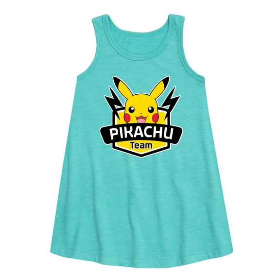 Pokémon - Team Pikachu - Youth Girls A-line Dress