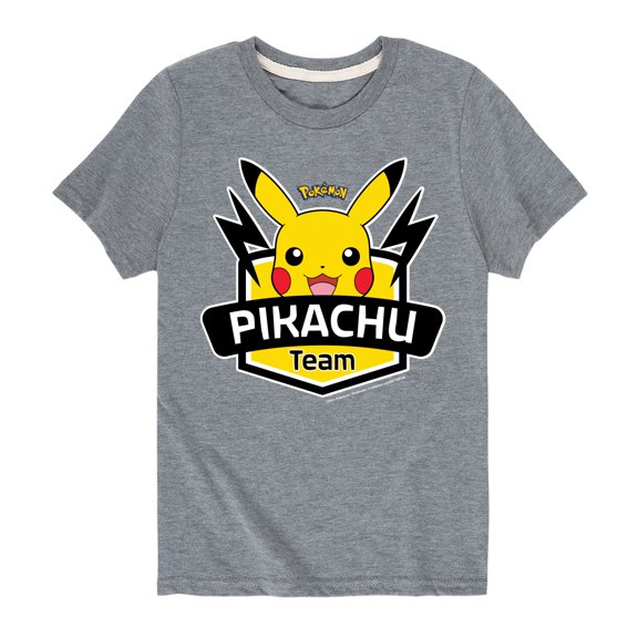 Pokémon - Team Pikachu - Youth Short Sleeve Graphic T-Shirt