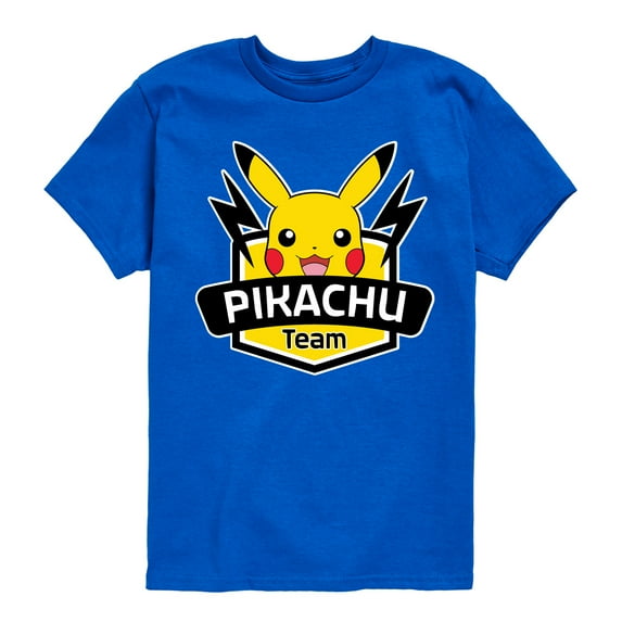 Pokémon - Team Pikachu - Youth Short Sleeve Graphic T-Shirt