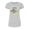 thumbnail image 1 of Pokémon - Team Pokémon - Juniors Fitted Graphic T-Shirt, 1 of 5