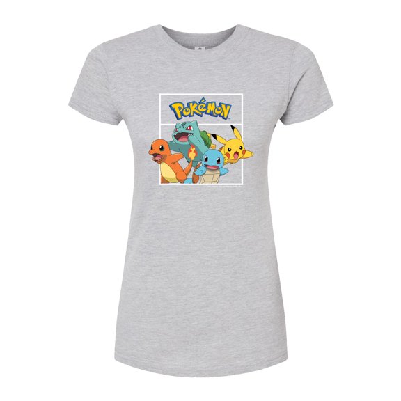 Pokémon - Team Pokémon - Juniors Fitted Graphic T-Shirt