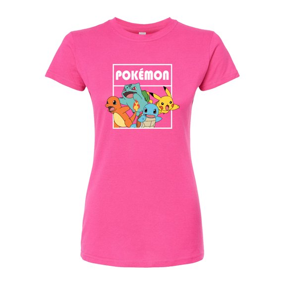 Pokémon - Team Pokémon - Juniors Fitted Graphic T-Shirt
