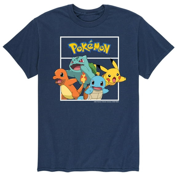 Pokémon - Team Pokémon - Men's Short Sleeve Graphic T-Shirt