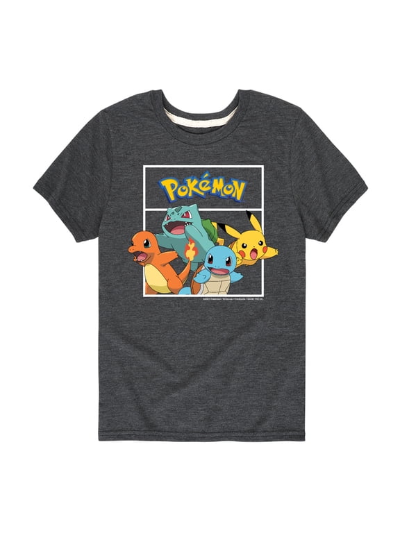 Pokémon - Team Pokémon Boys' Short Sleeve Graphic T-Shirt